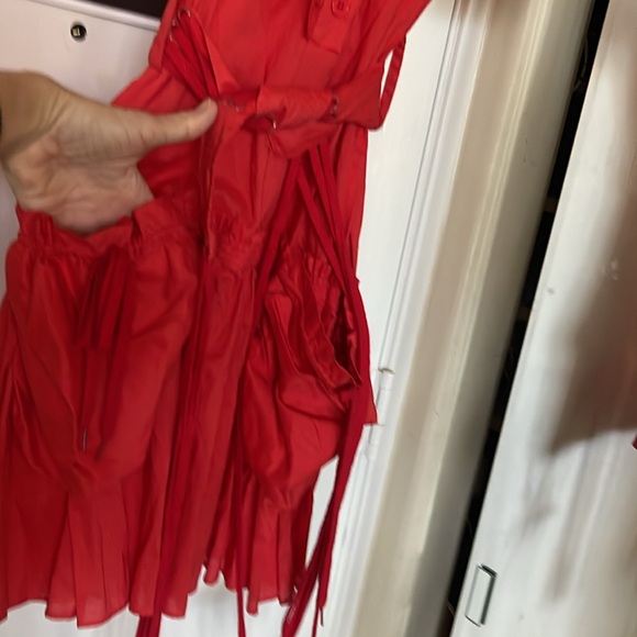 Mark Jacobs NWT/Size 2 button dow ruffle/shoelace belt/2 puff pockets SOLD Out - Picture 7 of 7